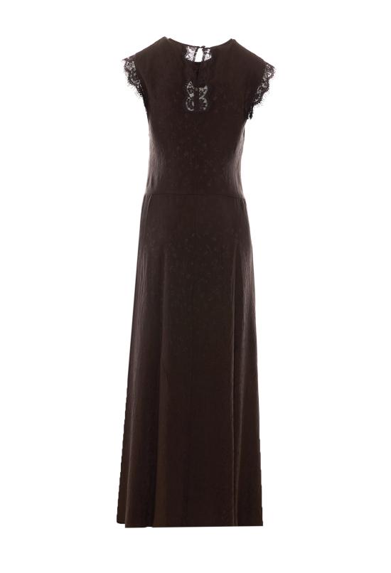26FW 핑코 미디 원피스 107149 A3FCL72 Brown - PINKO