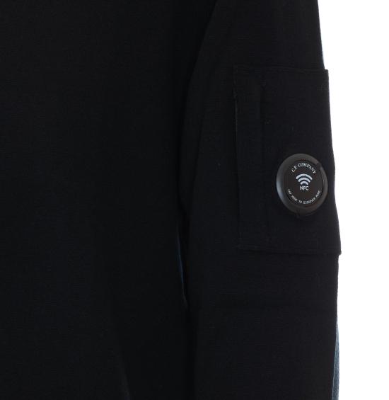 26FW 씨피 컴퍼니 스웨터 21CMKN069A 005528A999 Black - C.P. COMPANY