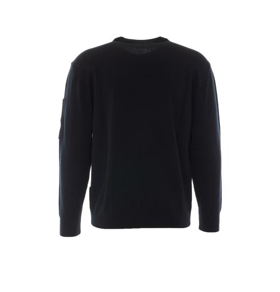 26FW 씨피 컴퍼니 스웨터 21CMKN069A 005528A999 Black - C.P. COMPANY