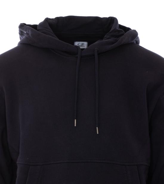 26FW 씨피 컴퍼니 후드 티셔츠 RCCMSS714M 005086W888 Blue - C.P. COMPANY