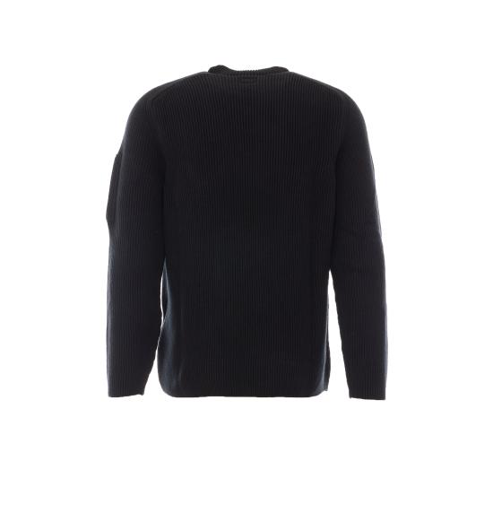 26FW 씨피 컴퍼니 스웨터 21CMKN101A 006608A999 Black - C.P. COMPANY