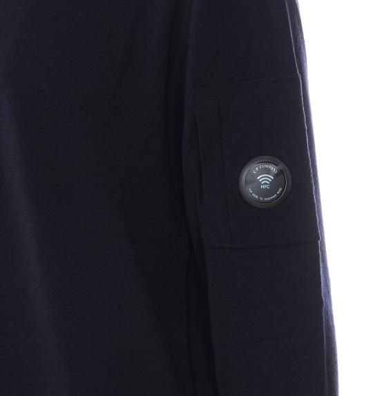 26FW 씨피 컴퍼니 스웨터 21CMKN069A 005528A888 Blue - C.P. COMPANY