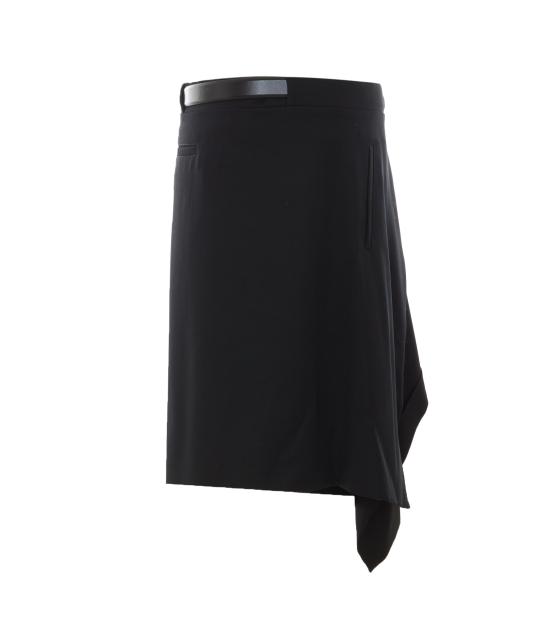 26FW 디 아티코 미디 스커트 261WCS00313 WWW065AA100 Black - THE ATTICO