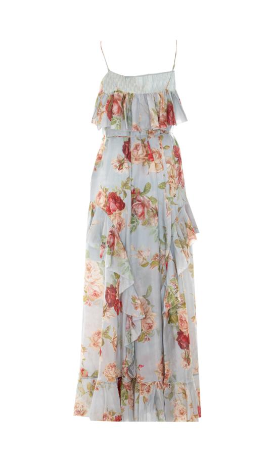 26FW 짐머만 미디 원피스 8363DSS264 BRSF Blue - ZIMMERMANN