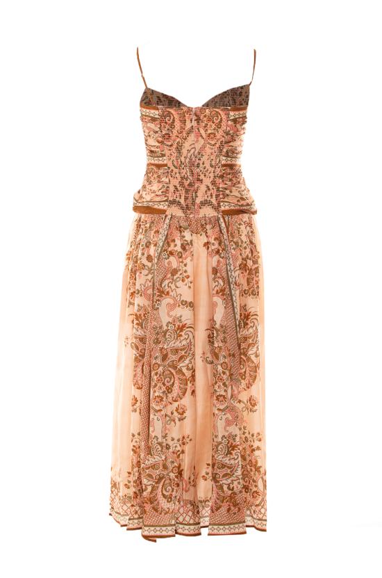 26FW 짐머만 미디 원피스 8062DSS261 PPSFL Pink - ZIMMERMANN