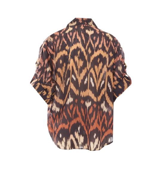 26FW 짐머만 셔츠 8466TSS261 CHCLIKT Brown - ZIMMERMANN