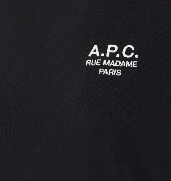 26FW 아페쎄 반팔 티셔츠 COHBU F26610 TZC Black - A.P.C.