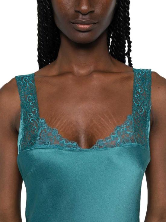 26FW 포르테포르테 롱 원피스 15070MYDRESSJADE GREEN - FORTE FORTE