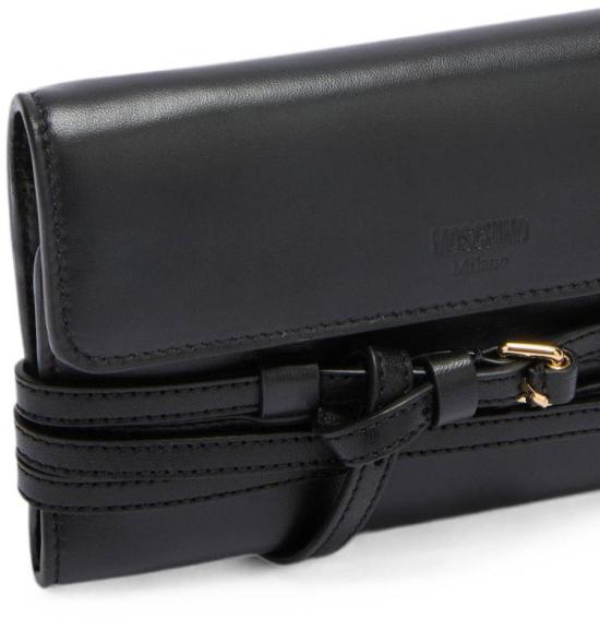 26FW 모스키노 지갑 MC5600PP1POA1000 BLACK - MOSCHINO