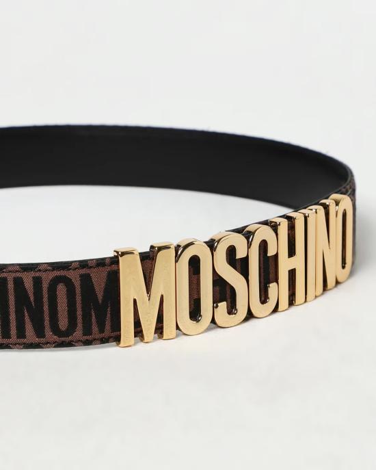 26SS 모스키노 레귤러 벨트 8001 8268 1103 MARRONE - MOSCHINO