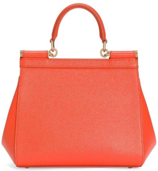 26FW 돌체앤가바나 미디움 시실리 핸드백 BB6003B100181166 ORANGE - DOLCE & GABBANA