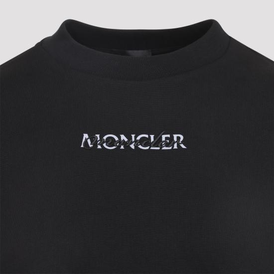 26FW 몽클레어 긴팔 티셔츠 L20938G00014 89AZY 999 BLACK - MONCLER