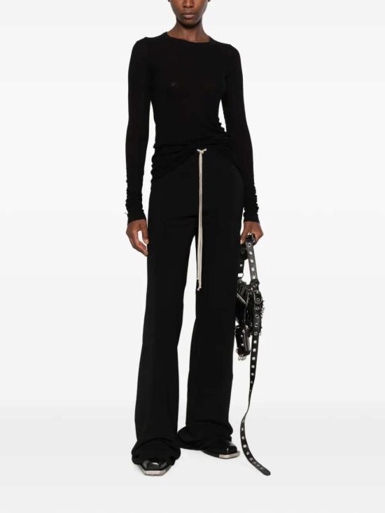 26FW 릭 오웬스 스트레이트 팬츠 RP02F5304HY 09 BLACK - RICK OWENS