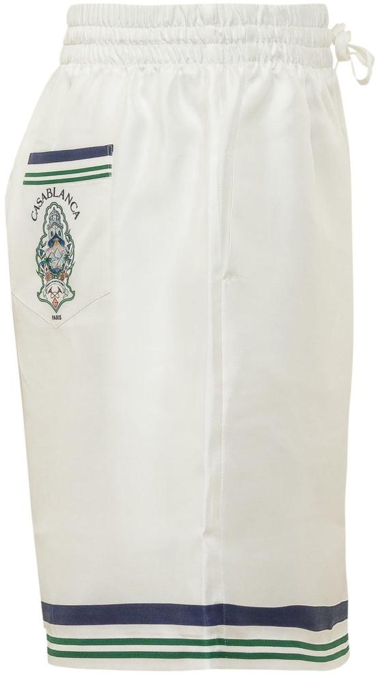 26FW 카사블랑카 숏팬츠 MPF26TR39901 WHITE - CASABLANCA