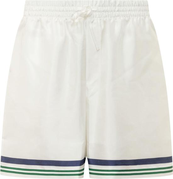 26FW 카사블랑카 숏팬츠 MPF26TR39901 WHITE