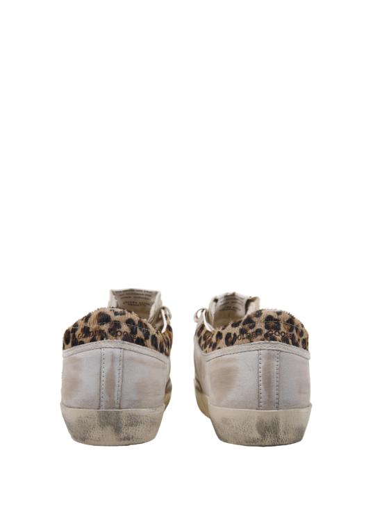 26FW 골든구스 슈퍼스타 스니커즈 GWF01042 F008167 83260 WHITE BEIGE SEEDP B BROWN LEO BRICK RED - GOLDEN GOOSE