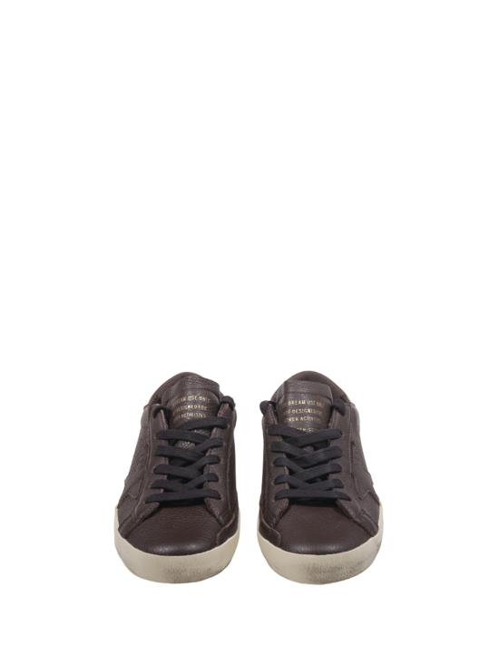 26FW 골든구스 SUPER STAR 슈퍼 스타 클래식 스니커즈 GWF00101 F008887 55381 DARK BROWN - GOLDEN GOOSE