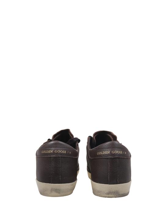 26FW 골든구스 SUPER STAR 슈퍼 스타 클래식 스니커즈 GWF00101 F008887 55381 DARK BROWN - GOLDEN GOOSE