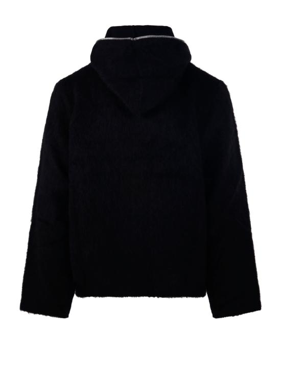 26FW 아워레가시 풀 집 후드 M4243FBH BLACK HAIRY WOOL - OUR LEGACY