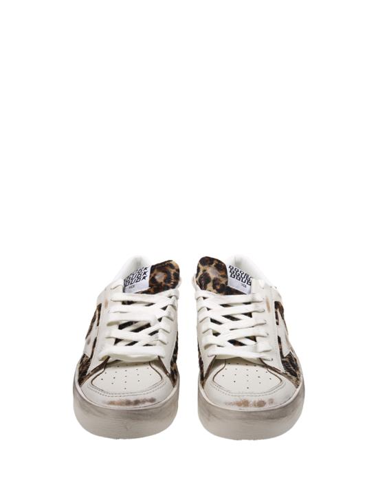 26FW 골든구스 스니커즈 GWF00333 F008491 81551 BEIGE BROWN BLACK LEO WHITE - GOLDEN GOOSE