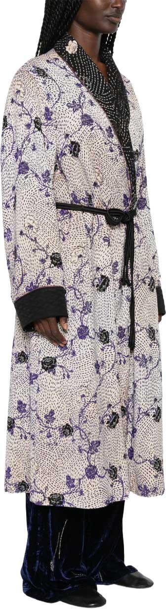26FW 포르테포르테 트렌치 코트 15005MYCOATLAPISLAZZULI WHITE - FORTE FORTE