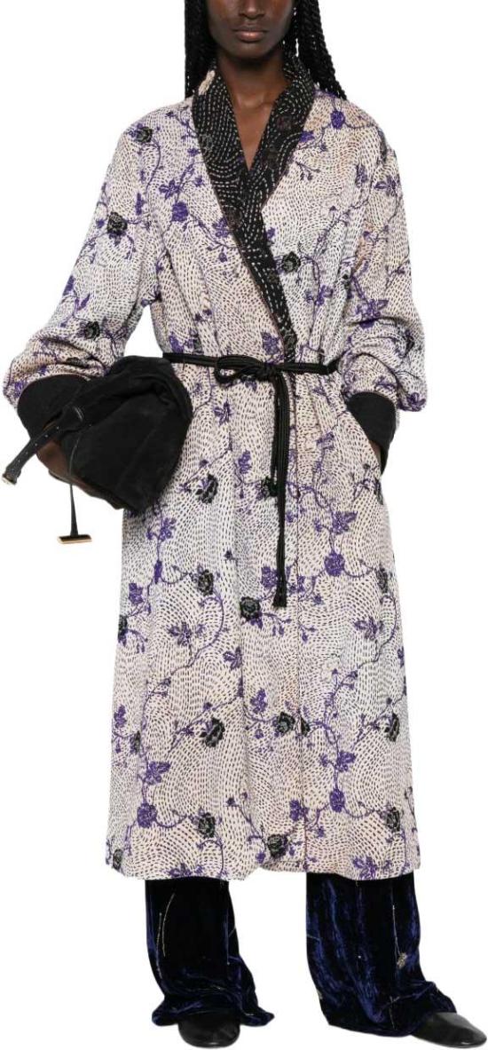 26FW 포르테포르테 트렌치 코트 15005MYCOATLAPISLAZZULI WHITE - FORTE FORTE