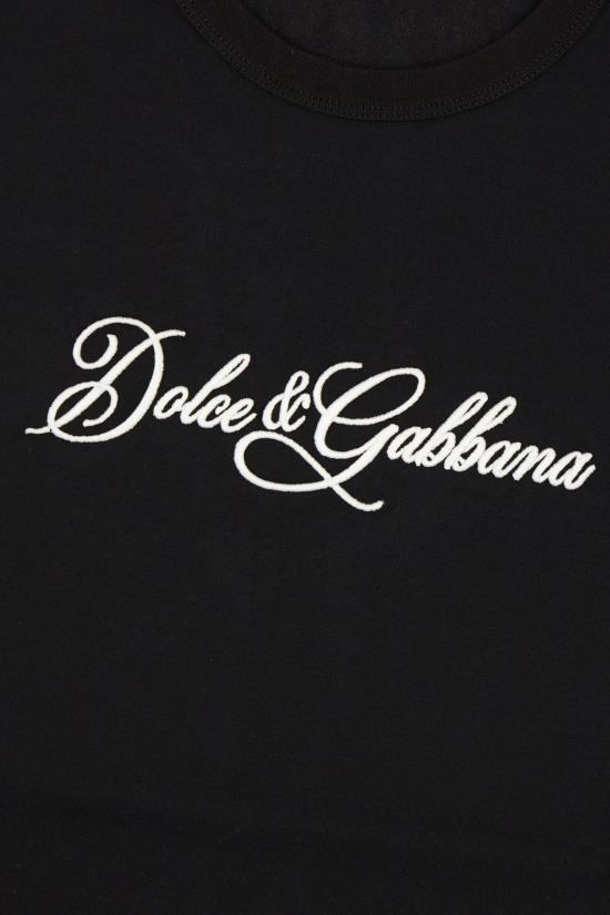26FW 돌체앤가바나 반팔 티셔츠 G8PT1ZG7P9KN0000 BLACK - DOLCE & GABBANA