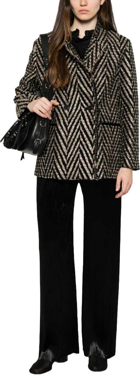 26FW 포르테포르테 의류 15015MYCOATNERO BLACK - FORTE FORTE