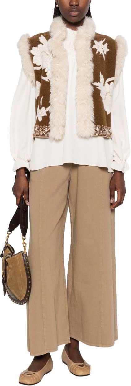 26FW 포르테포르테 스트레이트 팬츠 15029MYPANTSCUMINO BEIGE - FORTE FORTE