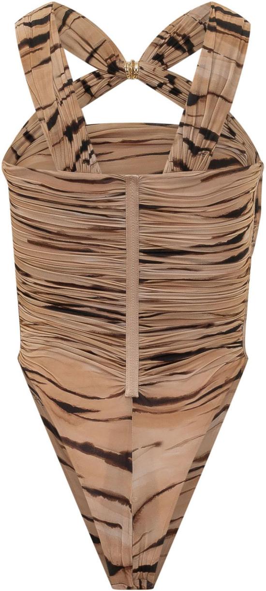 26SS 엘리자베타프랜치 바디수트 티셔츠 BO03362E2470 BEIGE - ELISABETTA FRANCHI