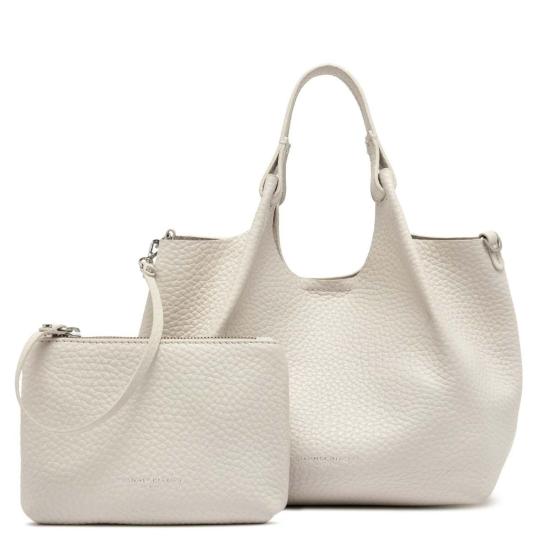  지아니 끼아리니 숄더백 Gianni Chiarini Dua 버킷 백 오프 화이트 - GIANNI CHIARINI