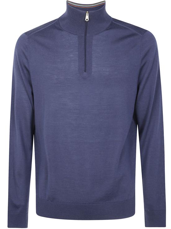26FW 폴 스미스 집업 니트 M1R 971Z W03154 43 GREYISH BLUE