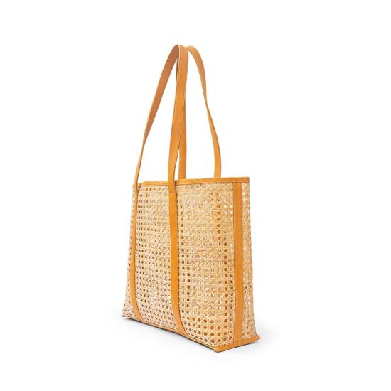  The Artisan & Company 숄더백 아티산 앤 컴퍼니 라탄 앤 레더 캐리올 - OTHER BRANDS