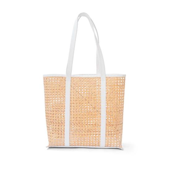  The Artisan & Company 숄더백 아티산 앤 컴퍼니 라탄 앤 레더 캐리올 - OTHER BRANDS