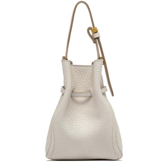  지아니 끼아리니 숄더백 Gianni Chiarini 시에나 버킷 백 오프 화이트 - GIANNI CHIARINI