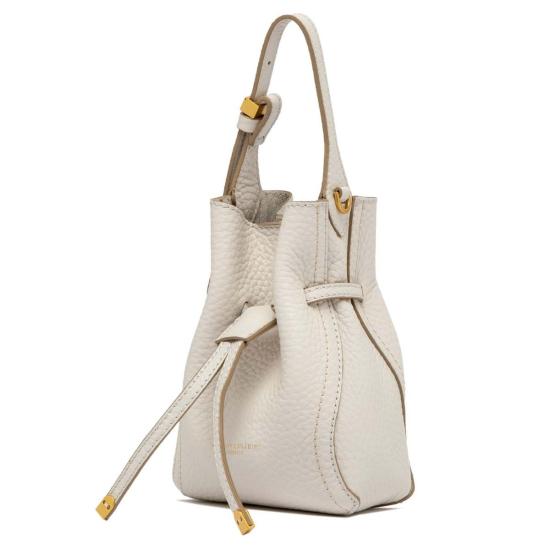  지아니 끼아리니 숄더백 Gianni Chiarini 시에나 버킷 백 오프 화이트 - GIANNI CHIARINI