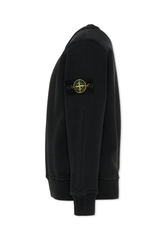26FW [키즈] 스톤 아일랜드 니트/스웻셔츠 L2S16 6100001 S0A20 V0029 BLACK - STONE ISLAND