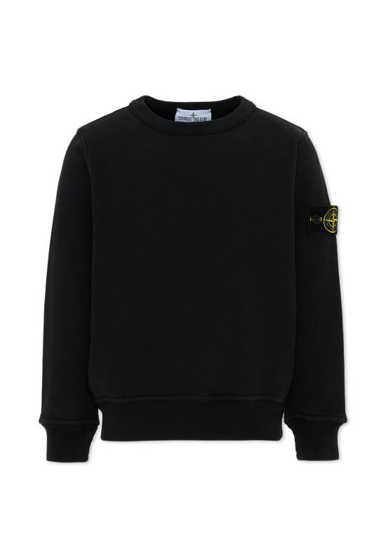 26FW [키즈] 스톤 아일랜드 니트/스웻셔츠 L2S16 6100001 S0A20 V0029 BLACK