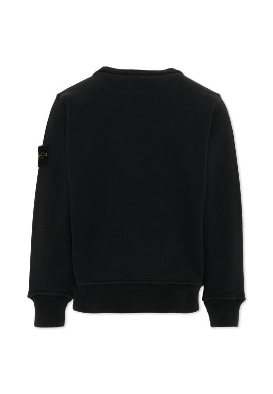 26FW [키즈] 스톤 아일랜드 니트/스웻셔츠 L2S16 6100001 S0A20 V0029 BLACK - STONE ISLAND