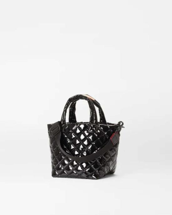 mz wallace 토트백 Mz Wallace Micro Metro Deluxe Tote Black Laquer - OTHER BRANDS