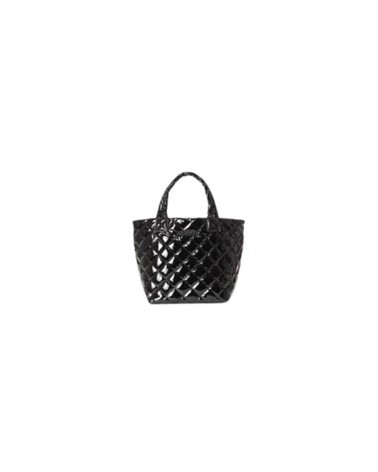  mz wallace 토트백 Mz Wallace Micro Metro Deluxe Tote Black Laquer