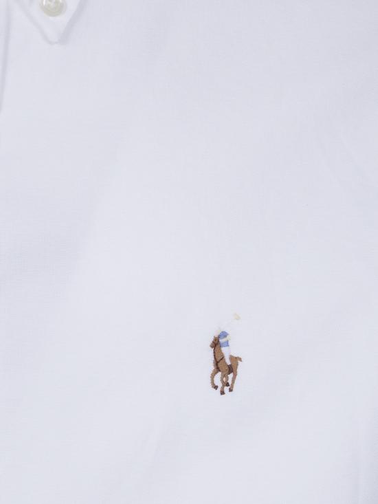 26FW 폴로 랄프로렌 컬러 포니 자수 커스텀 핏 버튼 다운 셔츠 710 792 041 001 WHITE - POLO RALPH LAUREN