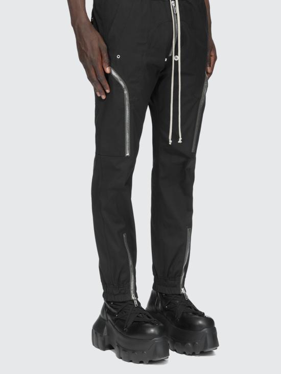 26FW 릭 오웬스 스트레이트 팬츠 RRU02F4368TE09 Black - RICK OWENS