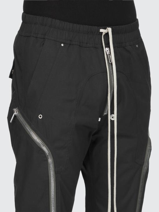 26FW 릭 오웬스 스트레이트 팬츠 RRU02F4368TE09 Black - RICK OWENS