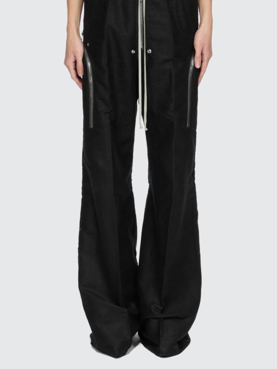26FW 릭 오웬스 스트레이트 팬츠 RRU02F4386MOR09 Black