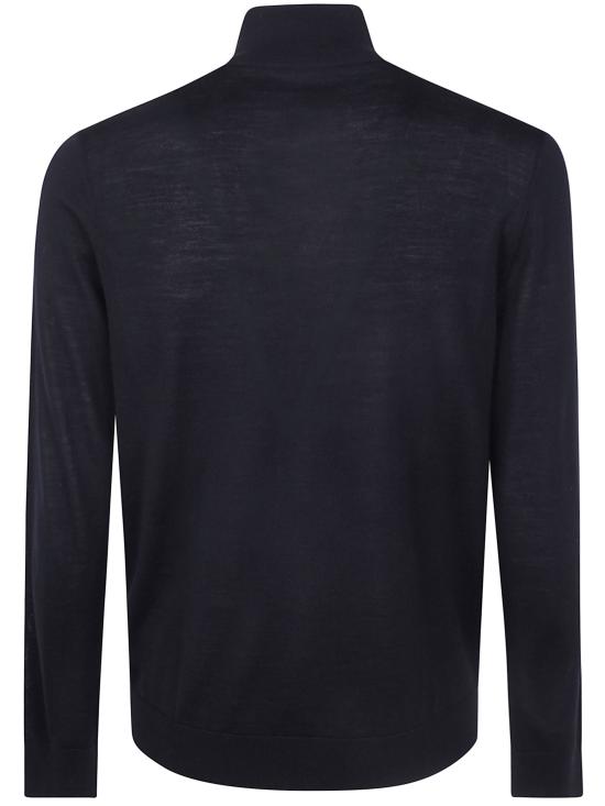 26FW 폴 스미스 집업 니트 M1R 972Z W03154 79 BLACK - PAUL SMITH