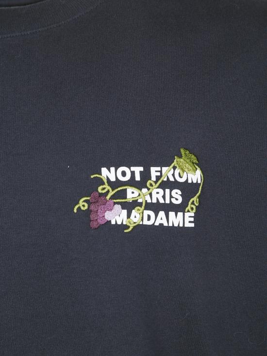 26FW 드롤드무슈 반팔 티셔츠 L TS327 CO248 NAVY - DROLE DE MONSIEUR