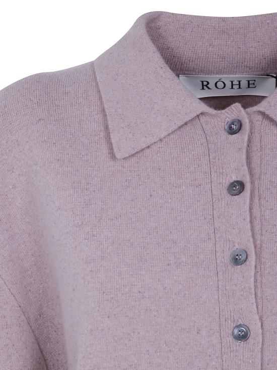 26FW 로에 폴로 티셔츠 420 23 317 660620 PINK MELANGE - ROHE