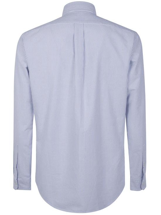 26FW 폴로 랄프로렌 컬러 포니 자수 커스텀 핏 버튼 다운 셔츠 710 792 041 004 BLUE WHITE STRIPE - POLO RALPH LAUREN