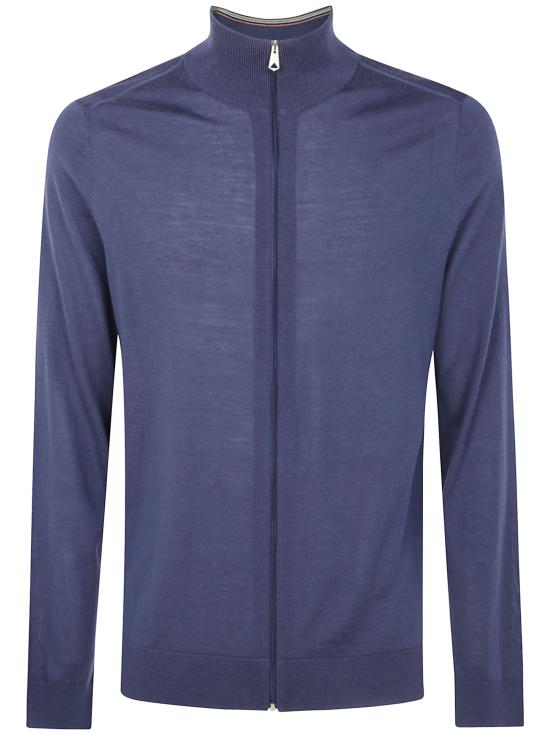 26FW 폴 스미스 집업 니트 M1R 972Z W03154 43 GREYISH BLUE